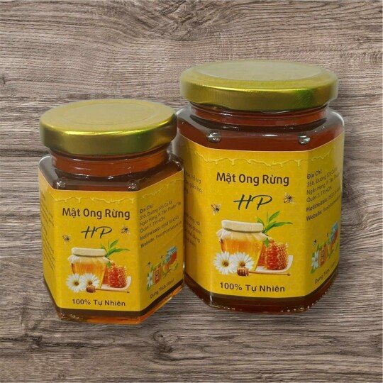Mật Ong Rừng HP 100%Tự Nhiên 180ml